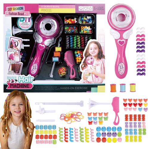 1x Hair Braider Hair Braiding Machine Hair Twisting Tool Electric Hair Braider - Picture 8 of 14
