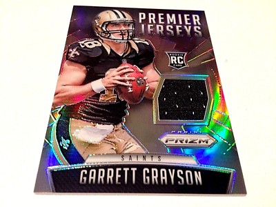 Garrett Grayson 2015 Panini Prizm Premier Jerseys RC Refractor GW Jersey #PPJ-GG