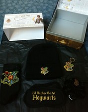 Harry Potter Hogwarts Hat, Socks, keyring And Accessories New Sealed Cost  45
