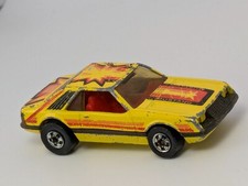 Vintage 1979 Hot Wheels Blackwall Bw Yellow Turbo Mustang Cobra Hong Kong 164 Vintage 1979 Hot Wheels Blackwall Bw Yellow Turbo Mustang Cobra Hong Kong 164