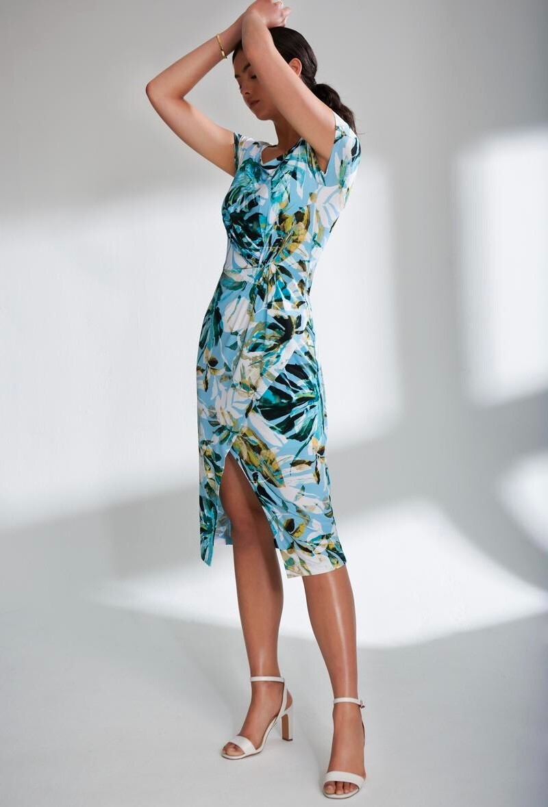 Joseph Ribkoff Mujer Hecho en Canadá Vestido Premium Talla - 10 PVP - $300