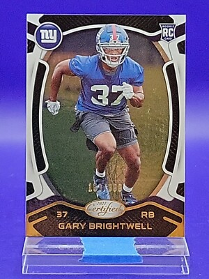 Gary Brightwell 2021 Panini Certified Mirror RC SP 150/399   Giants