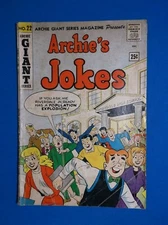 ARCHIE GIANT SERIES MAGAZINE # 22 - ARCHIE'S JOKES - 1963 