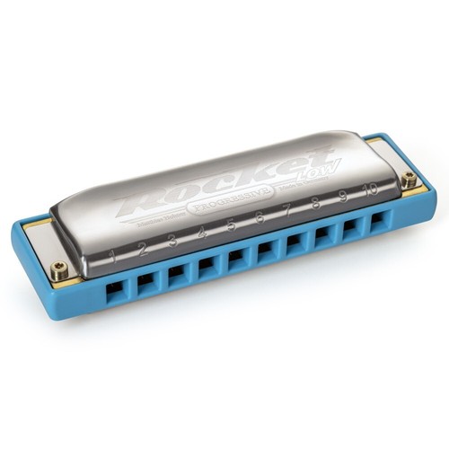 Hohner ROCKET LOW diatonische progressive Tonart der tiefen Es Mundharmonika ROCKL-LEb - Bild 3 von 3