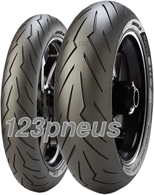 Pneus Moto Pirelli Diablo Rosso III parfaits pour les balades sportives le week-end