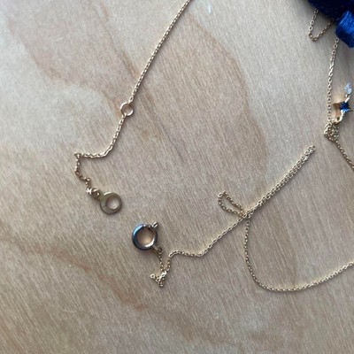 AHKAH] Takashimaya Limited Blue Sirius Way Noel Necklace From 