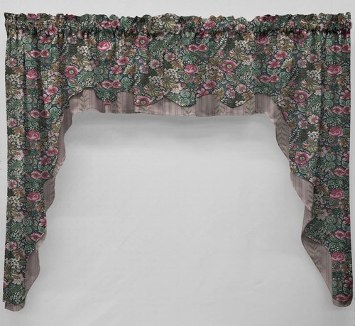 Rose Garden Country Valances and Swags - Picture 63 of 84