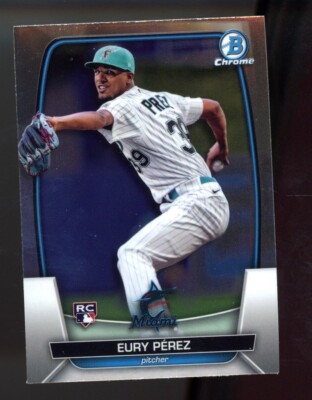 2023 Bowman Chrome EURY PEREZ RC #90