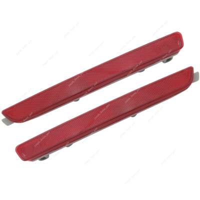 Pair Rear Left Right Side Bumper Tail Light Reflector Lamp for Audi Q7 Pair Rear Left Right Side Bumper Tail Light Reflector Lamp for Audi Q7