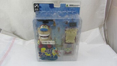 NOC - 2004 Palisaded Ren & Stimpy Series 1 Log Blammo 5'' Figure