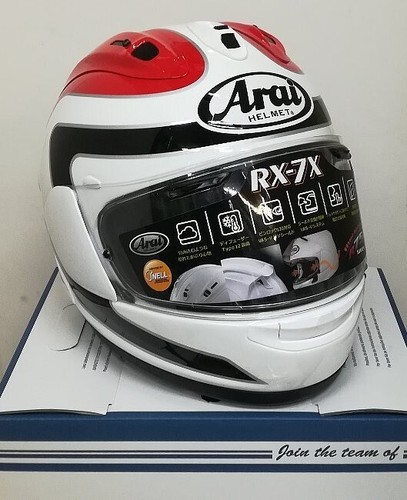 Arai RX-7X Corsair-X Freddie Spencer Comeback Color 61cm~62cm XL Size Full Face