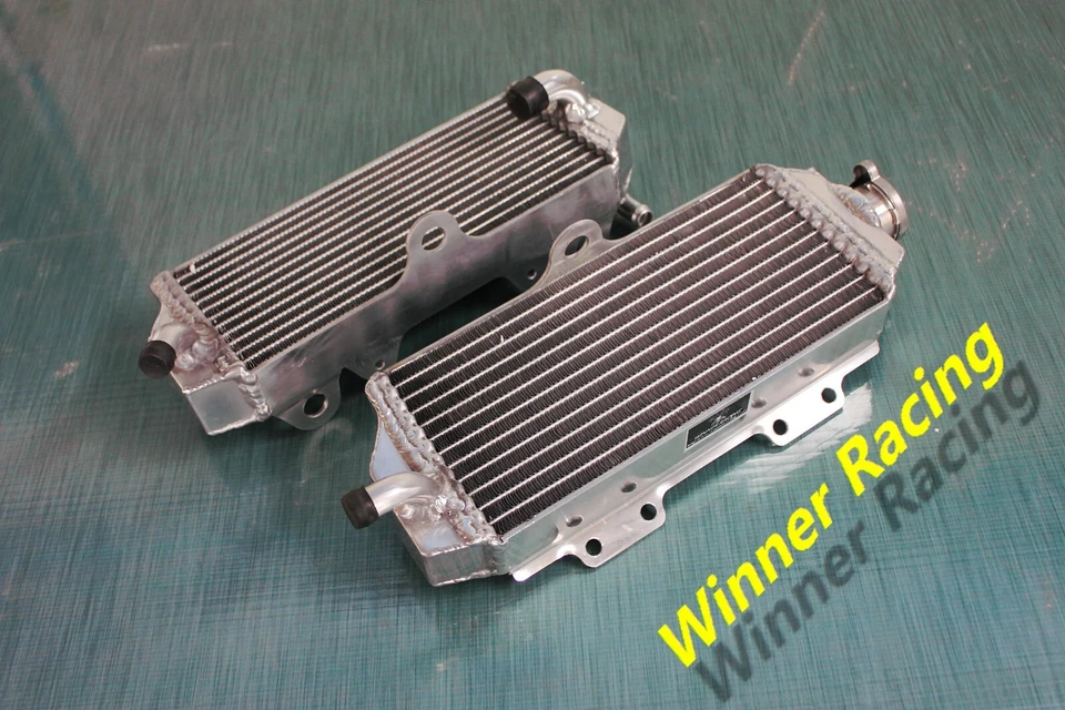 Radiador de aluminio para Yamaha YZ450F 2003-2005; WR450F 2003-2006 Foto 3 de 4