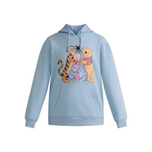 Disney Winnie The Pooh & Friends Graphic Hoodie Front & Back Design Women Medium - Picture 3 of 11