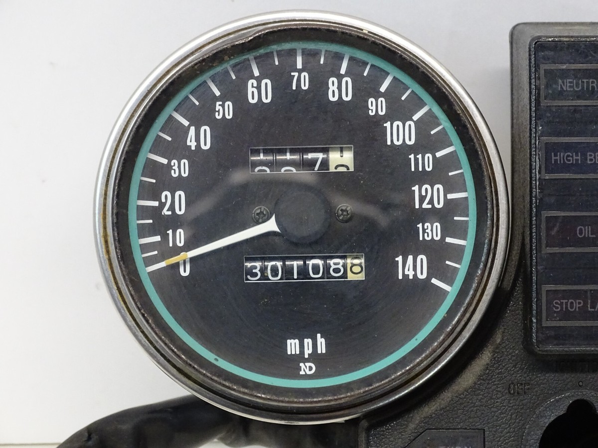 1978 Kawasaki KZ650 Gauge Cluster Speedometer Tachometer | eBay