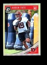 2018 Optic #118 Auden Tate Cincinnati Bengals RC Rookie Card SILVER HOLO