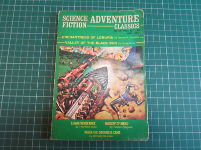 SCIENCE FICTION ADVENTURE CLASSICS No 15 1971 YERXA COBLENTZ PRAGNELL DE LISLE