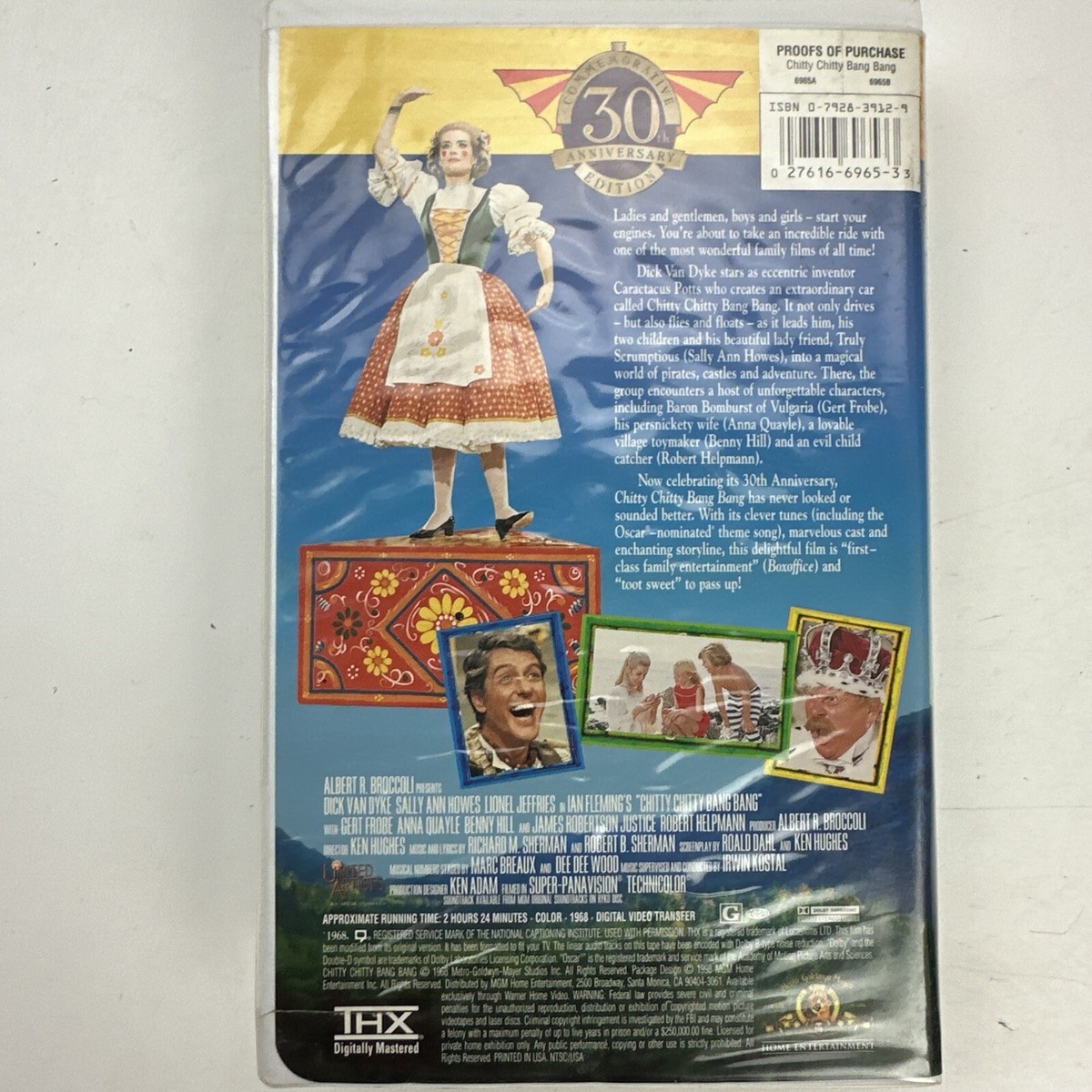 Chitty Chitty Bang Bang (VHS, 1998, 30th Anniversary Edition