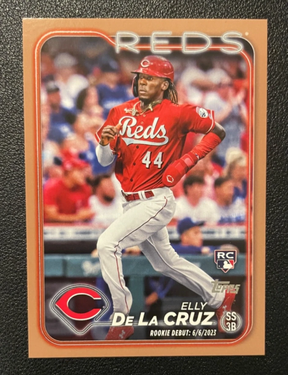 2024 Topps Update Rookie Debut Gold #US350 Elly De La Cruz #1860/2024 (RC) Reds