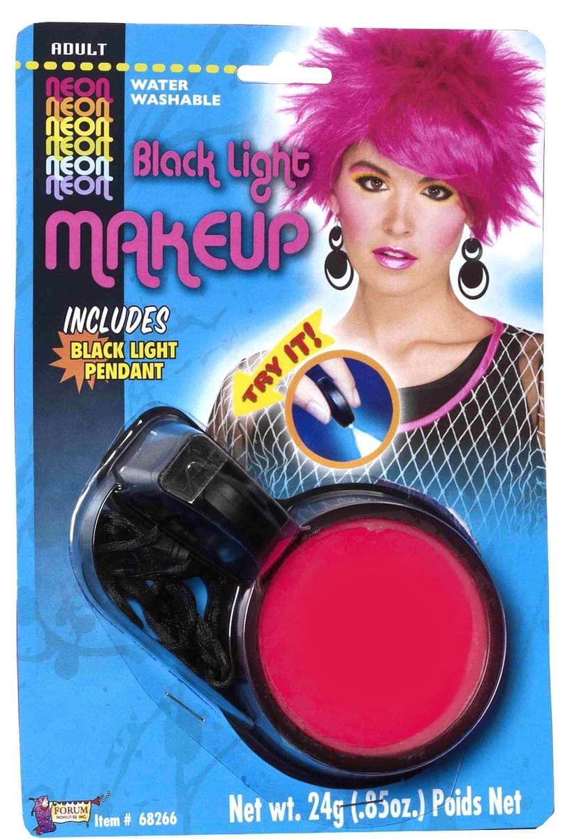 80's Punk Neon Pink Costume Makeup One Size
