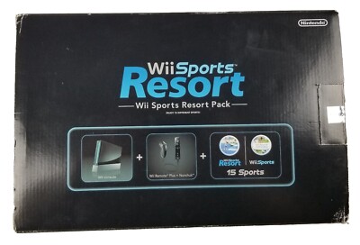 Nintendo Wii Sports Resort Pack Black Game System PAL