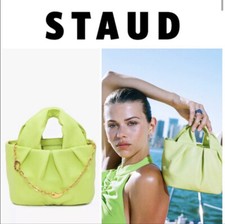  325 STAUD Lera Chain Bag in Kiwi