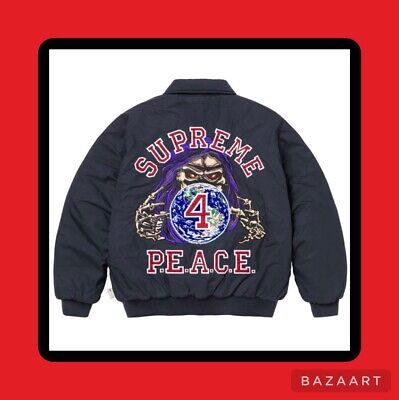 Supreme Peace Embroidered しょっぱ Work Jacket Supreme Peace Embroidered しょっぱ Work Jacket