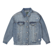Vintage Wild Fable Denim Jacket - Small Blue Cotton