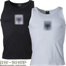 BUNDESWEHR TANK TOP MIT ADLER BW SPORT SHIRT SPORTHEMD MUSKELSHIRT BUNDESADLER