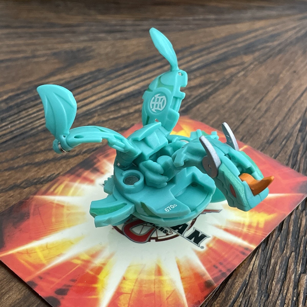 Figurine Bakugan Battle Brawlers Dragonoid Ventus Verte - Occasion, Monde De Bakugan