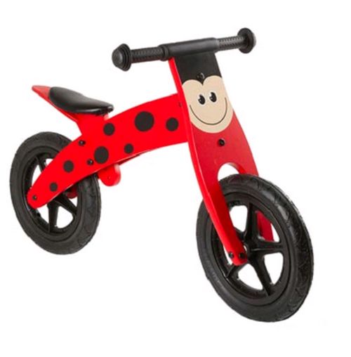 wooden bike without pedals