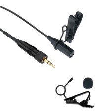 ECM1 Lavalier Lapel Microphone For Sony UTX UWP Series Wireless BeltPack Camera