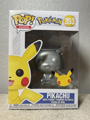 pikachu silver funko