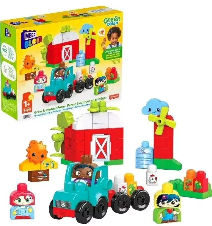 Mega Bloks – Mega Bloks Fattoria Eco Amici Bio