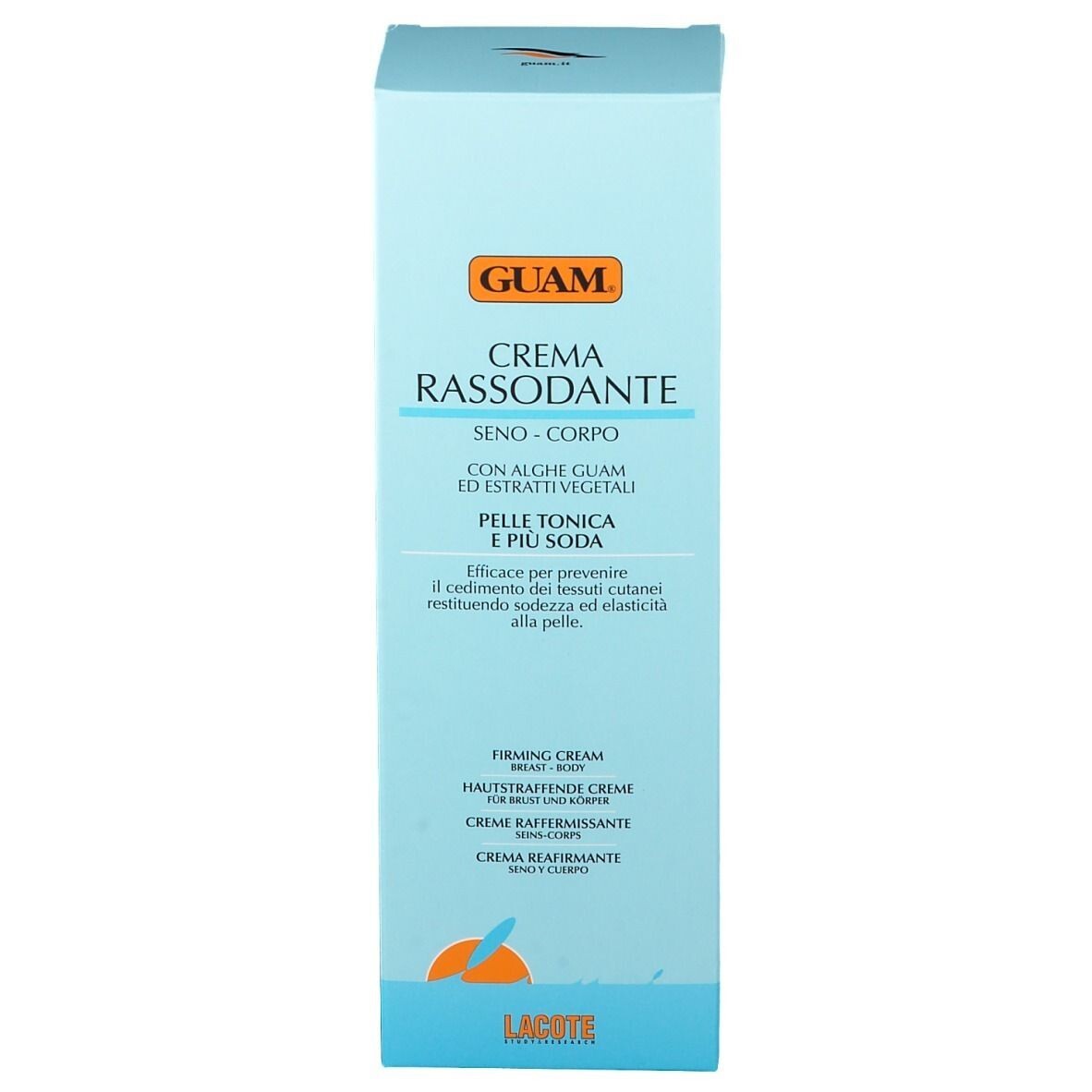 Crema rassodante pelle corpo e seno, GUAM / 250 ml