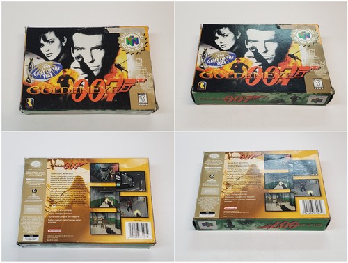 007 Goldeneye Player's Choice N64 Nintendo 64 Box & Manual Only *** - Picture 7 of 24