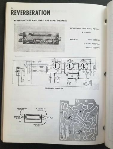 General Motors 1967 - manual de servicio de radio Delco - Imagen 10 de 10