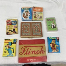 vintage card games lot