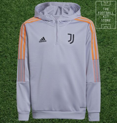 adidas Juventus 1/4 Zip Training Top Kids - Hoodie / Hoody - Youth - All Sizes - Picture 1 of 5