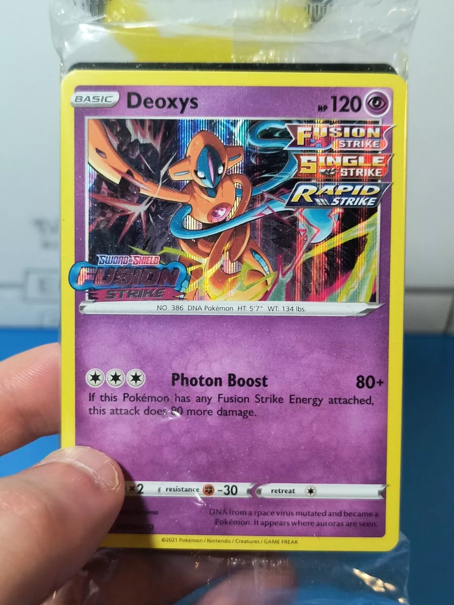 Deoxys SWSH 170 Fusion Strike Promo 