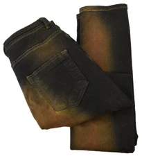 DRKSHDW RICK OWENS Mud DETROIT CUT 5 Pocket Button Fly Jeans 30 Italy NWT