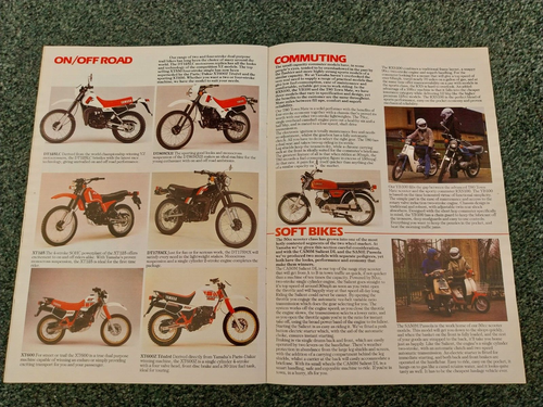 YAMAHA '84 BROCHURE, FJ1100, TR1, XJ900S, XJ750, XJ650 TURBO,XJ550 RD250LC ETC. - Picture 6 of 11