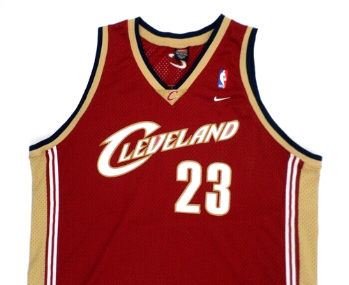 LeBron James Nike Team Jersey 23 Stitched Sewn Cleveland Cavaliers Size 3XL + 2 - Picture 3 of 8