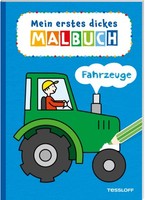 Mein Erstes Dickes Malbuch. Fahrzeuge | Kartoniert | 9783788641818