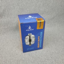 AquaBliss High Output Shower Filter w/ Replaceable Multi Stage Filtration SF220