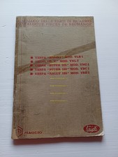 Piaggio Vespa Rally 180- Sprint 150- Super 125150- GT 125 1968 catalogo ricambi