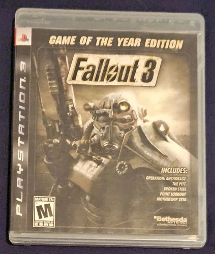 Fallout 3 Game of the Year Edition (PlayStation 3/PS3 2009) CIB Complete New!