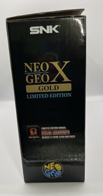 SNK Neo Geo X Gold Limited Edition CIB Tested Working NG-001 Complete