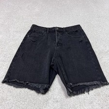 Wild Fable Shorts High Rise Bermuda Black 4 Button Fly Pockets Women  s Size 8