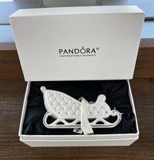 Pandora 2014 Limited Edition Porcelain Sleigh Christmas Ornament
