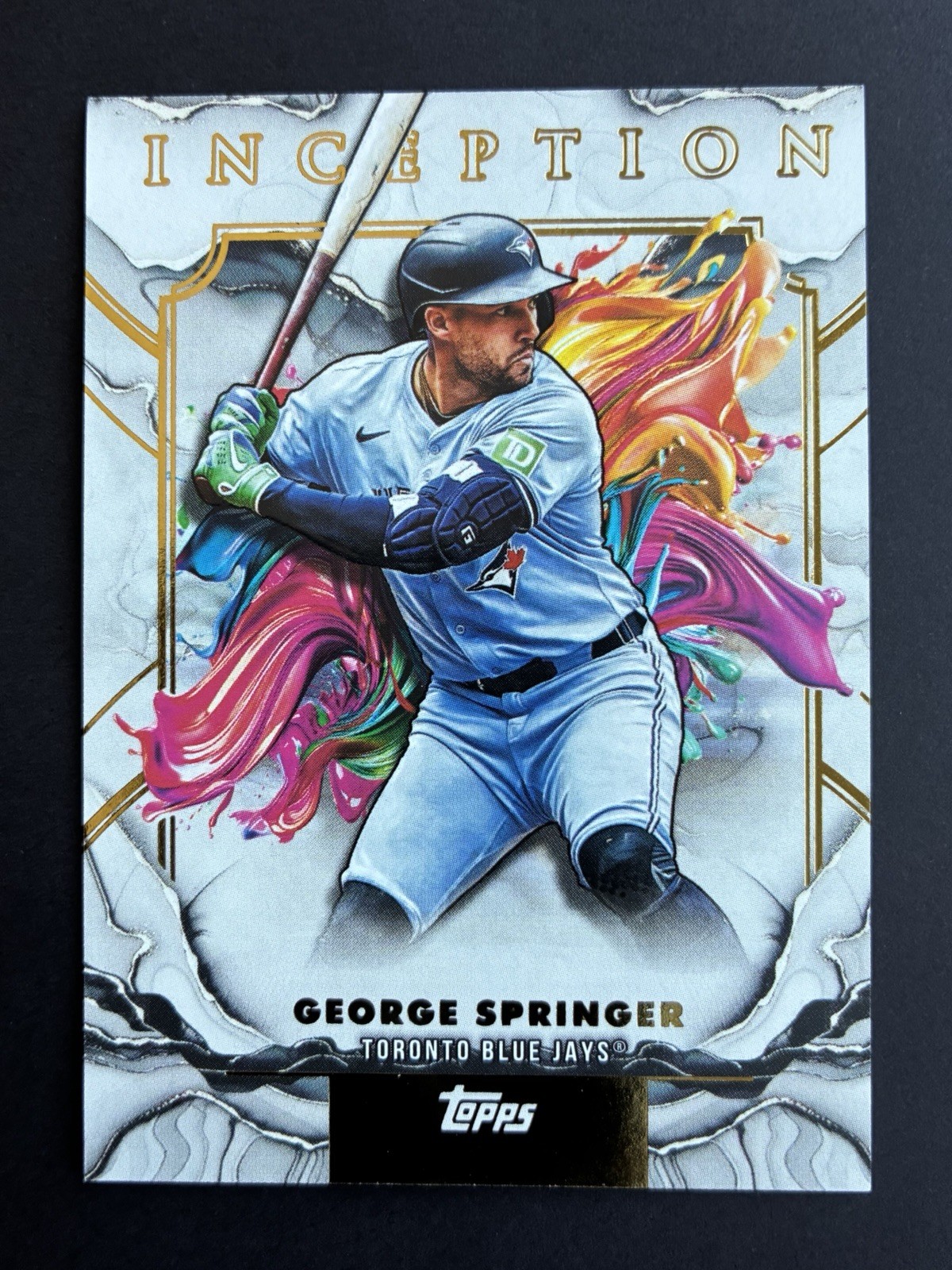 George Springer 2025 Topps Inception #46 Toronto Blue Jays
